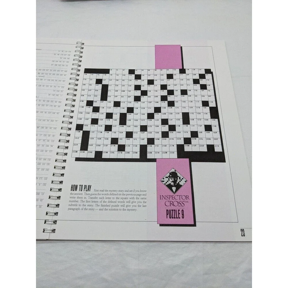 Inspector Cross Crossword Capers And Mystery Word Teasers Volume 2